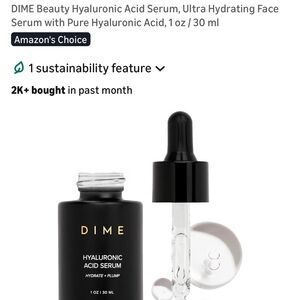 DIME Beauty Black Hyaluronic Acid Serum